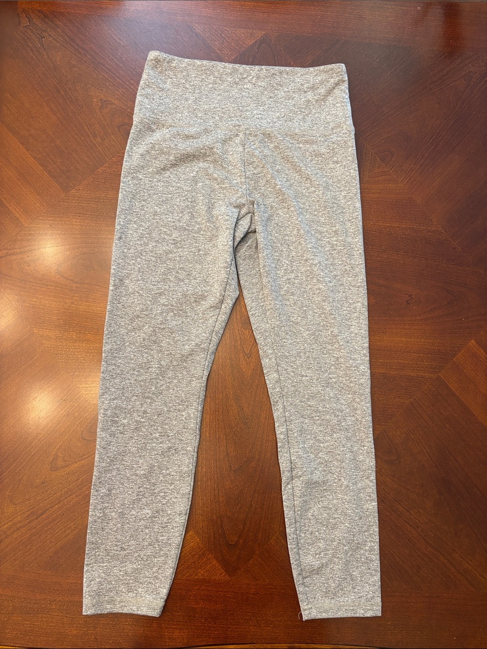 Zobha Heather Gray High-Rise Performance Leggings